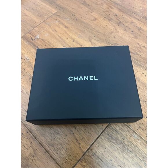 Chanel Empty Gift Box Storage Box Black - Picture 1 of 10